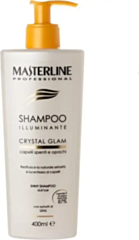 Shampoo Lucidante Masterline Crystal Glam - 400 ml, per Capelli Brillanti e Sani