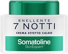 Somatoline SkinExpert Crema Snellente 7 Notti Ultra Intensiva Effetto Caldo, Anticellulite con Estratto di Alga Rossa, Trattamento Corpo, 400ml