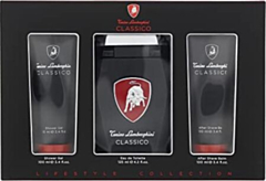 Kit Profumo Lamborghini Classico 423 Eau de Toilette 125ml con Gel Doccia 100ml e Balsamo Dopobarba 100ml