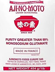 12 X Ajinomoto Insaporitore di Cibo a Base di Glutammato Monosodico Qualità Premium - 454g