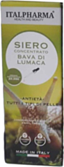 Siero Viso Concentrato Bava di Lumaca ITALPHARMA IP44 - Trattamento Idratante e Rigenerante per Tutti i Tipi di Pelle