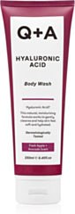 Gel Doccia Idratante con Acido Ialuronico Q+A - Rivitalizza Pelle Secca Viso e Corpo, 250ml