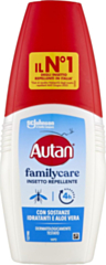 Autan Family Care Spray Senza Gas 100ml con Aloe Vera Idratante