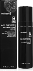 Blift Age Supreme,Neck&Décolleté Lifting,Crema Collo e Décolleté Effetto Tensore con Acetyl Octapeptide-3,Acido Ialuronico,Betaglucano,Ceramidi Vegetali,Pool A,C,E,Pelli Sensibili,Made in Italy,50 ml