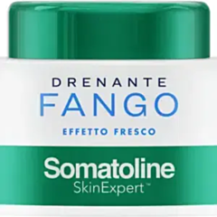 Somatoline Fango Drenante con Argilla Nera Effetto Fresco 500g vaso X 2 Pezzi