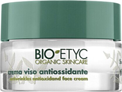 Deborah Bio Etyc Organic Skincare Crema Viso Idratante con Estratti di Iris e Viola Biologici per Pelli da Normali a Miste Ml.50