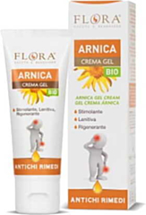 Crema Gel Arnica FLORA Antichi Rimedi - Coadiuvante Trattamento Edemi ed Ematomi - Estratti Vegetali e Oli Essenziali Puri - Set 6 Pezzi da 75 ml Ciascuno - Certificato BIO-COSMOS
