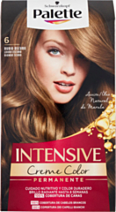 TINTA SCHWARZKOPF PALETTE INTENSIVE CREME COLOR 6 BIONDO SCURO X 3 Pezzi