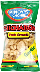 Snack Croccante di Maiale Pinoy's Choice Chicharon - Sapore Aglio, 80 g