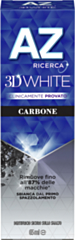 Dentifricio Sbiancante AZ 3D White con Carbone Attivo, 65 ml - Effetto Brillantezza Intensa