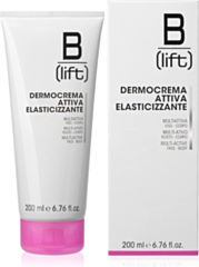 Crema Elasticizzante Viso e Corpo Blift Dermocrema Attiva - Idratante con Olio di Meadowfoam, Olio di Mandorle Dolci, Olio di Argan, Estratto di Vinaccioli e Vitamina E - Ideale per Pelli Sensibili 200ml
