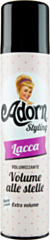 Adorn Lacca Volumizzante Volume alle Stelle, 250 ml X 6 Pezzi