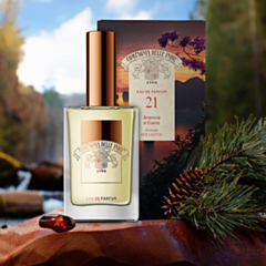 Profumo Eau de Parfum Compagnia delle Indie Numero 21 per Donna e Uomo, Fragranza Arancia e Cuoio, Alta Persistenza e Intensità, 75 ml