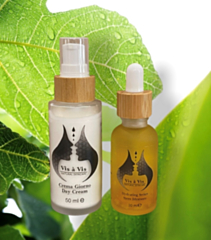 Kit Completo Skincare - Combo Grande: Siero Viso 30ml + Crema Idratante 50ml