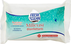 6 XFresh & Clean - Salviettine Umidificate Multiuso Disinfettanti, Ad Azione Antibatterica, Ideali per Igiene Quotidiana