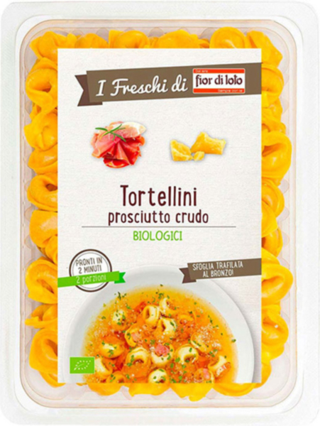 Tortellini al prosciutto crudo 250 g BIO 