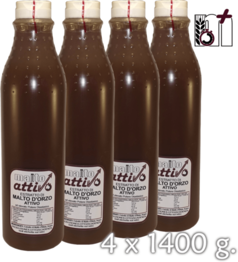 Malto in Pasta ad elevato potere diastasico 4x1400g