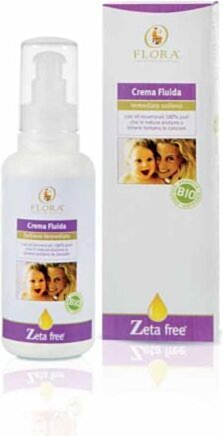 Crema Fluida Doposole FLORA Zeta Free con Oli Essenziali, 200ml - Idratante e Lenitiva
