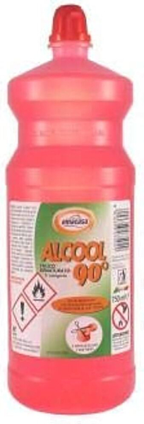 Alcool Etilico 90 Gradi Puro 1000 ml - Disinfettante Multiuso