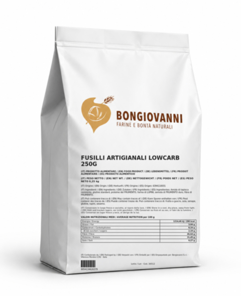 Fusilli Artigianali LowCarb 250g
