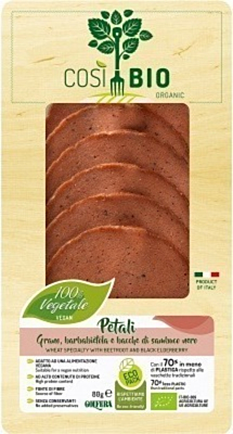 Petali grano, barbabietola e bacche di sambuco 80 g BIO