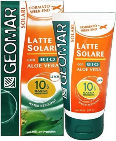 Latte Solare Protezione SPF 10 - 75 ml - Crema Solare Idratante e Protettiva