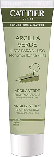 Argilla verde in tubo pronta per l'uso in formato da viaggio 100 g BIO