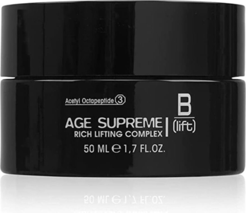 Blift Age Supreme, Rich Lifting Complex, Crema Viso Effetto Lifting, con Acetyl Octapteptide-3, Acido Ialuronico, Betaglucano, Vitamina E, Acido Lattobionico, Pelli Sensibili, Made in Italy, 50 ml