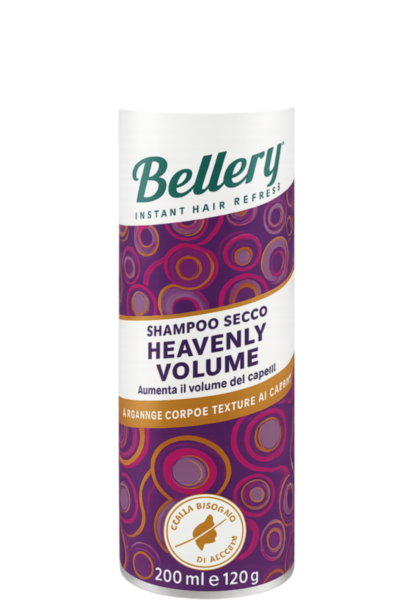 Shampoo Secco Bellery Heavenly Volume 200ml - Volume Extra, Capelli Freschi Instantanei