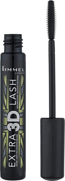 Mascara Rimmel Extra Lash 3D Extreme Black 03 - Volumizzante e Allungante
