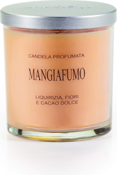 Candela Vegetale Mangiafumo con Coperchio Alluminio - 150 ml