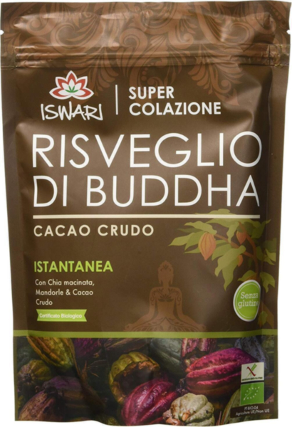 Risveglio di buddha - cacao crudo 360 g BIO senza glutine