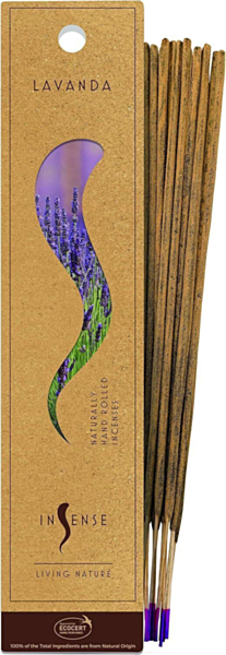 Incenso Lavanda Insense - Confezione da 5 Pezzi da 30g ciascuno | Aromaterapia e Relax