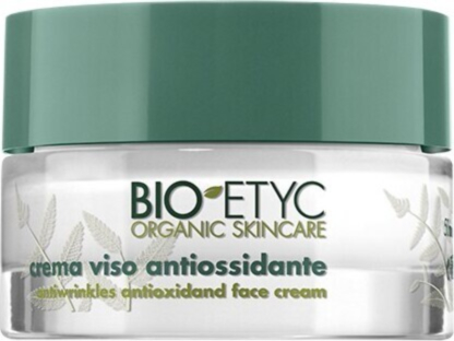 Deborah Bio Etyc Organic Skincare Crema Viso Idratante con Estratti di Iris e Viola Biologici per Pelli da Normali a Miste Ml.50