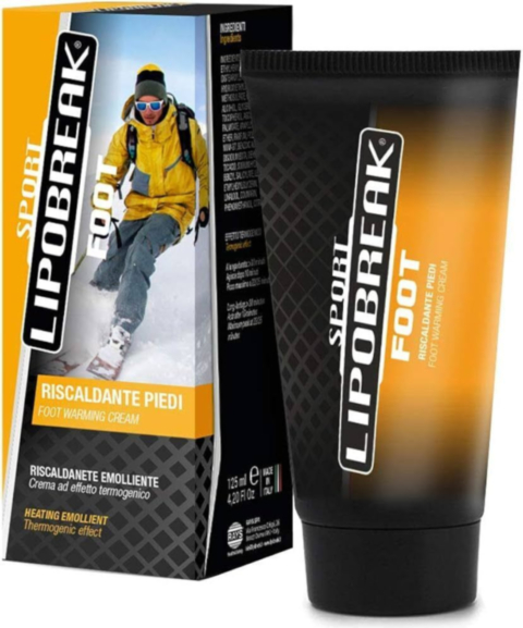 Crema Riscaldante Lipobreak Foot per Mani e Piedi - 125 ml - Trattamento Intensivo