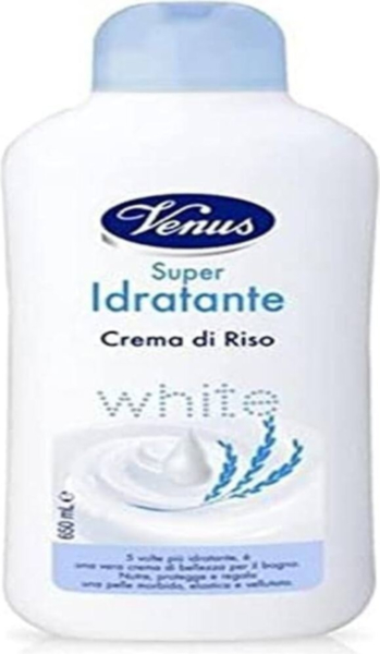 Crema Idratante Riso VENUS BS 650ml - Confezione da 6 pezzi - Formula Nutriente C6x20x4 - NEW