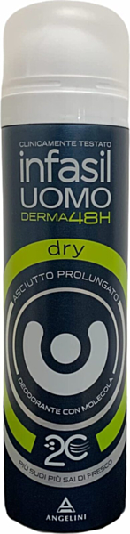 Deodorante Spray per Uomo Adulto, Fresco e Duraturo, 150ml
