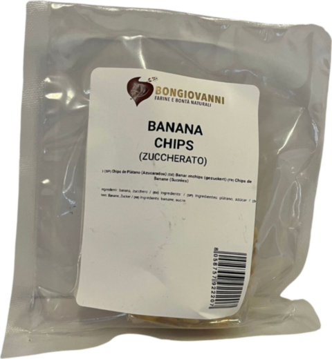 Chips di Banana (Zuccherato) 40 G Eco Box