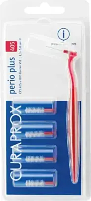 Kit Completo Spazzolini Interdentali Curaprox + Ricambi 5 Pezzi da 1.0-2.2mm per Igiene Dentale Avanzata
