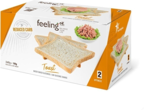Toast proteici 2x80 g (tot 160 g)