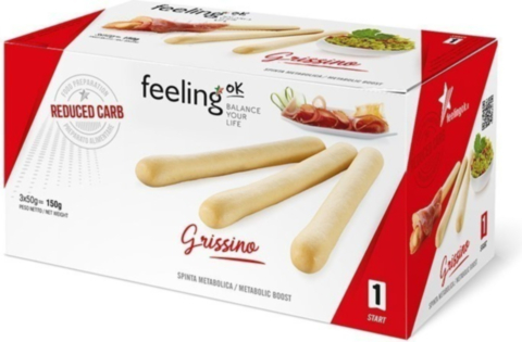 Grissini proteici 3x50 g (tot 150 g)