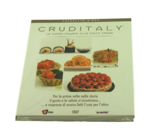 Cruditaly - Esperto di Cucina Italiana Cruda: Cofanetto Completo 4 DVD, Gastronomia Tradizionale Non Cotta