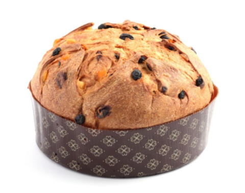 Panettone Artigianale con Uvetta e Canditi 520g