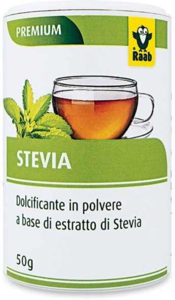 Dolcificante a base di estratto di stevia in polvere 50 g BIO 