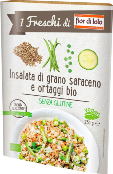 Insalata di grano saraceno e ortaggi 235 g BIO senza glutine