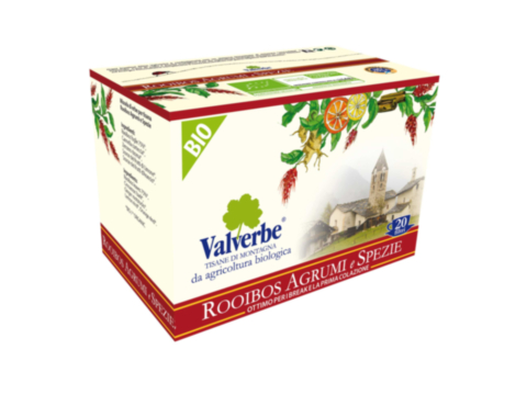 Rooibos Agrumi e Spezie (20 filtri) 30g