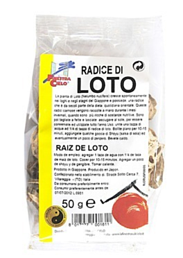 Radice di loto secca a fette 50 g 