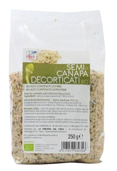 Semi di canapa decorticati ad uso alimentare 250 g BIO