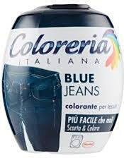 Colorante per Tessuti Blu Mare in Polvere COLORERIA ITALIANA SCARTA & COLORA - 350 GR