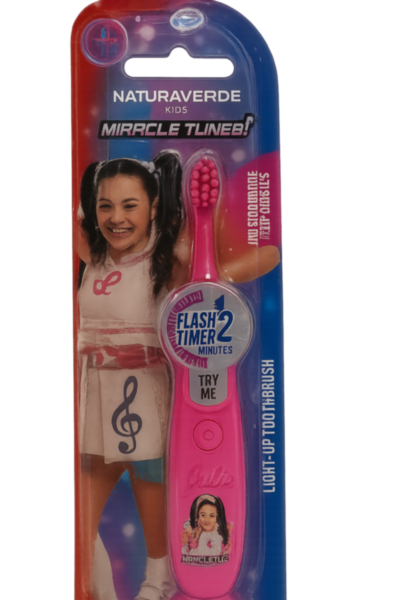 Spazzolino Luminoso per Bambini Ispirato a Miracle Tunes: Ideale per la Pulizia Dei Denti dei Più Piccoli